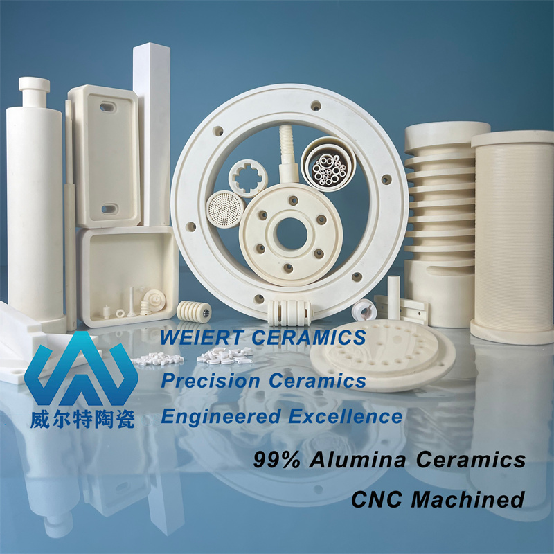 Alumina components, Al2O3