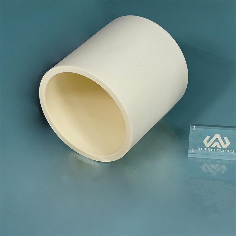 Cylindrical Alumina Crucible