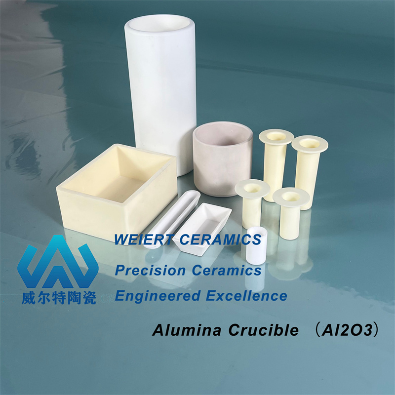 Alumina Crucible, Al2O3